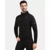Pánská fleece mikina KILPI NASHVILLE-M 1M0201KI ČERNÁ