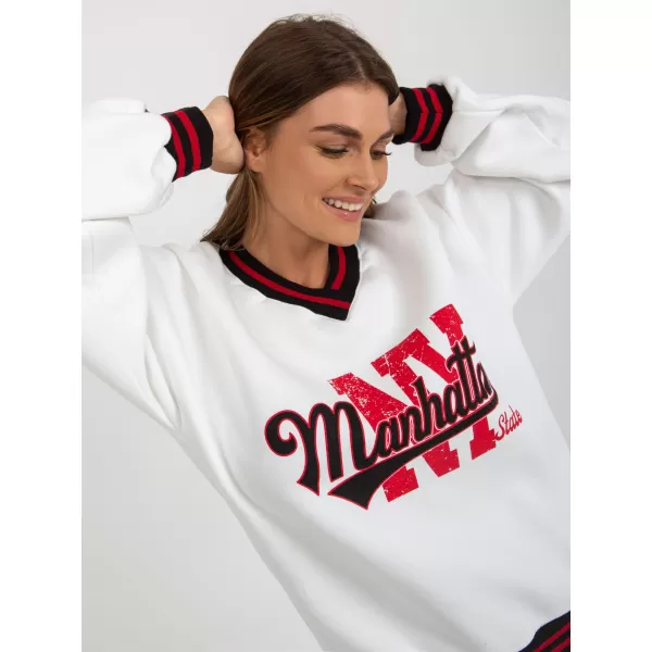  Dámská mikina EX MODA EM-BL-754.38 WHITE 