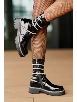 Dámské kotníkové boty BOTO 52079/CLS-307 BLACK