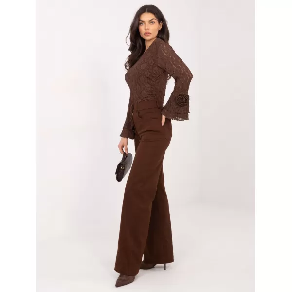  Dámské kalhoty LAKERTA LK-SP-510106.14P BROWN 