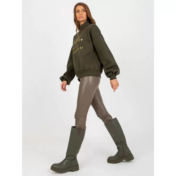  Dámská mikina EX MODA EM-BL-643.39X KHAKI 