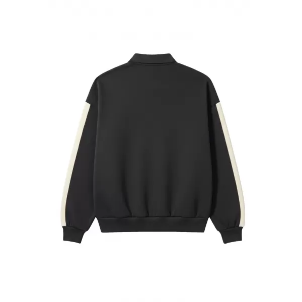  Pánská triko s límečkem URBAN CLASSICS TB8595-00007 BLACK 