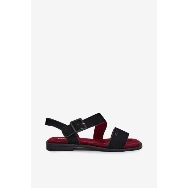  Dámské sandály BIG STAR SHOES TT274490 BLACK 