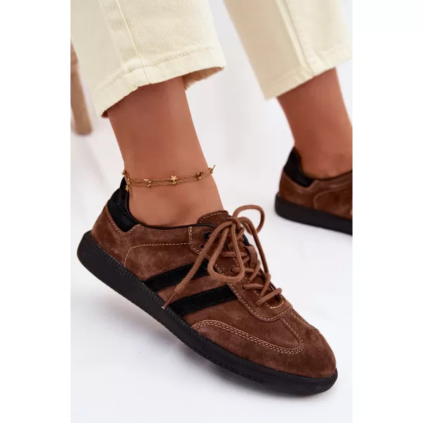  Dámské tenisky BOTO GD-XF-164 BROWN/BLACK 