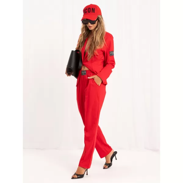  Dámský komplet ITALY MODA MI-KMPL-K6576.04 RED 
