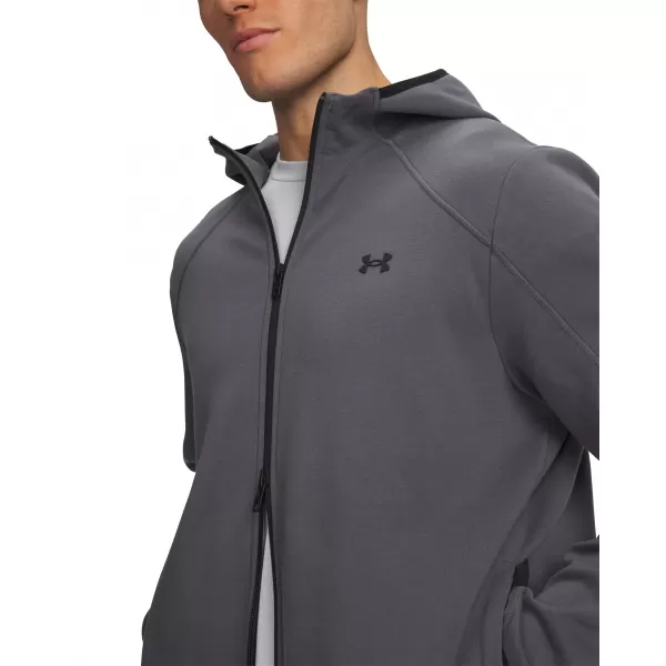  Pánská mikina UNDER ARMOUR UA UNSTOPPABLE FLC FZ 6013431-025 ŠEDÁ 
