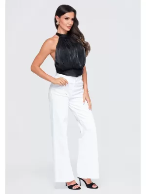 Dámská blůza OMBRE OW-TS-E0079 BLACK