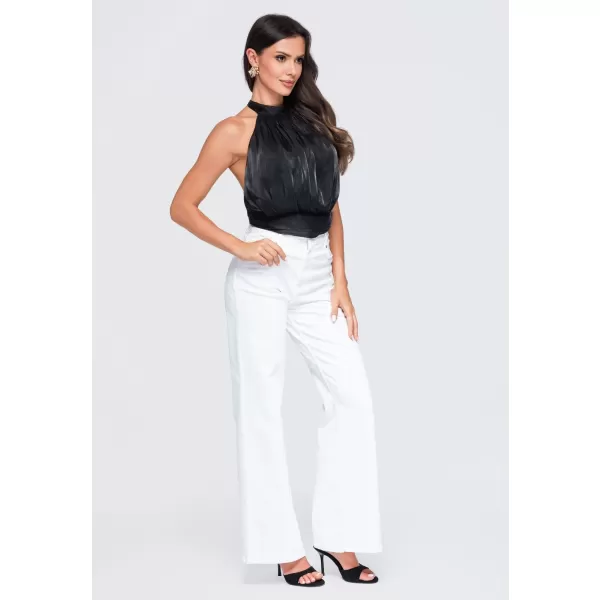  Dámská blůza OMBRE OW-TS-E0079 BLACK 
