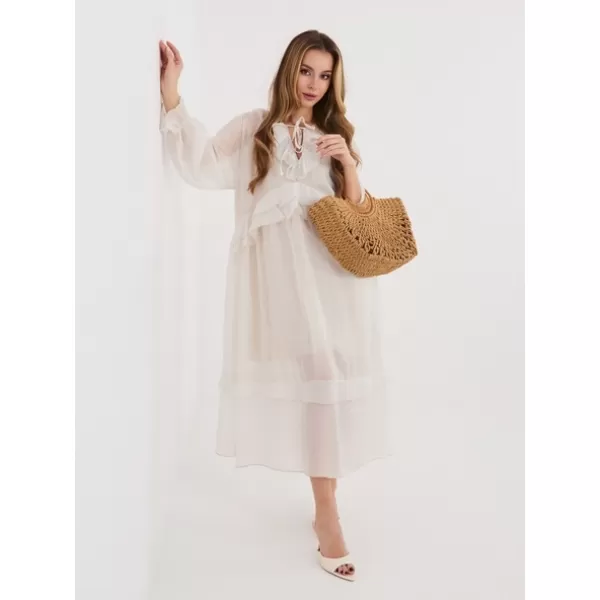  Dámské šaty ITALY MODA IT-SK-51600.19 LIGHT BEIGE 