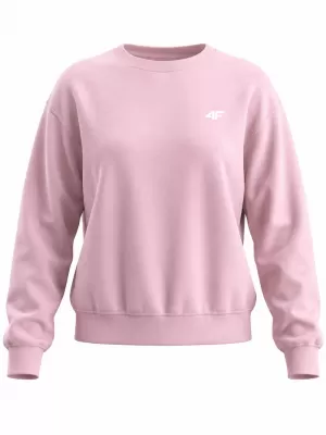 Dámská mikina 4F 4FWMM00TSWSF2534 LIGHT PINK