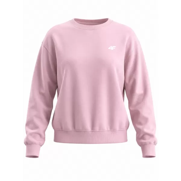  Dámská mikina 4F 4FWMM00TSWSF2534 LIGHT PINK 