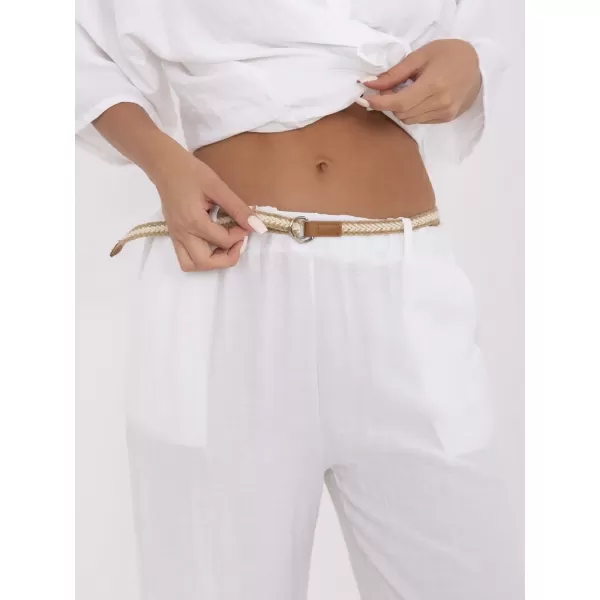  Dámské kalhoty ITALY MODA MI-SP-6560.73P WHITE 