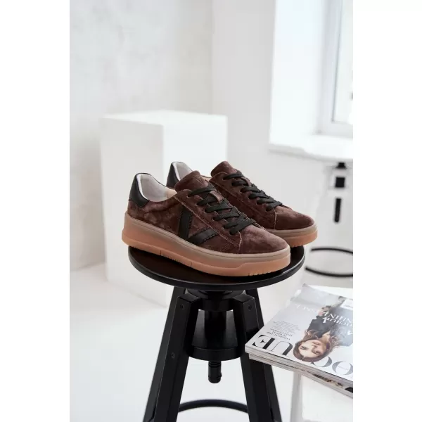  Dámské tenisky VINCEZA 79597 BROWN 