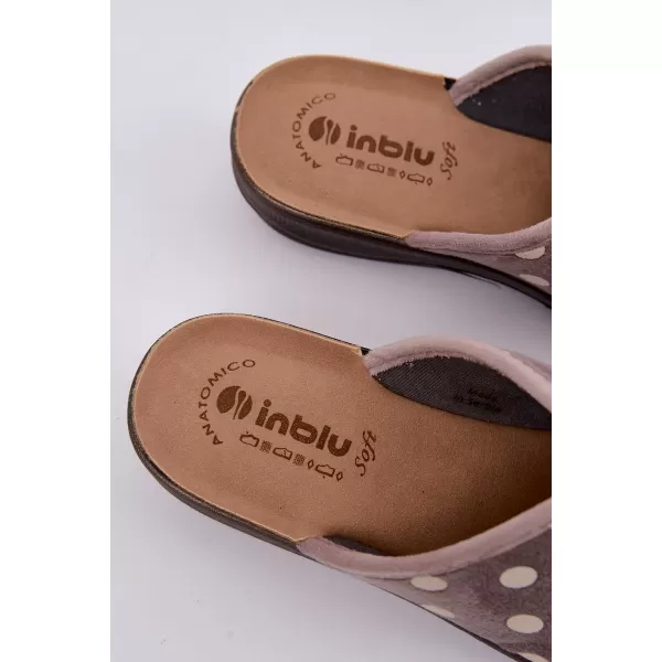  Dámské pantofle INBLU OD000014 BROWN 