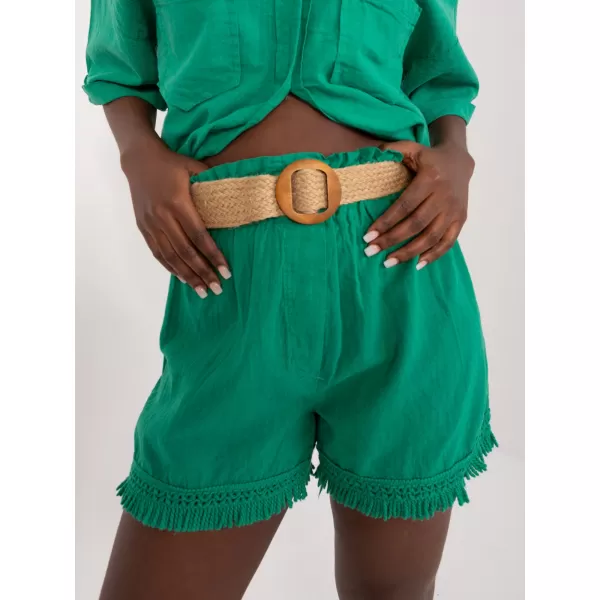  Dámské kraťasy ITALY MODA DHJ-SN-5536.34X GREEN 