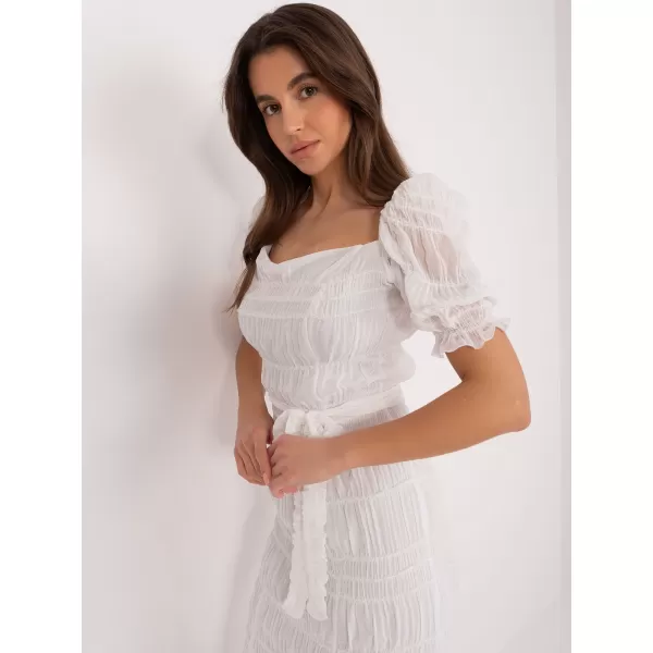  Dámské šaty LAKERTA LK-SK-509403.29X WHITE 