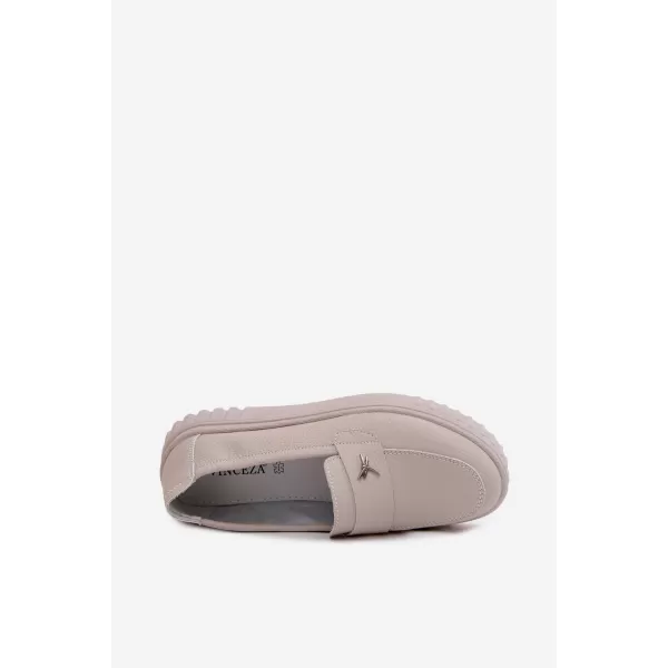  Dámské polobotky VINCEZA 93218 BEIGE 