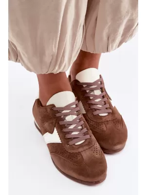 Dámské tenisky ZAZOO N1412/772/1098 MOCHA
