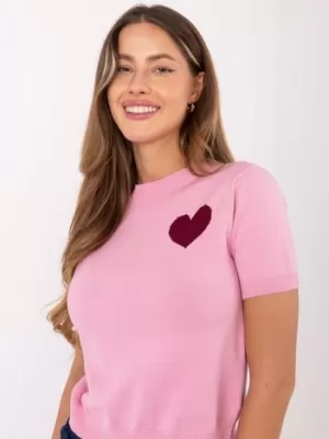 Dámský svetr FACTORY PRICE IT-SW-93007.26 PINK