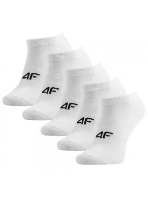 Ponožky 4F 4FJWMM00USOCF566 5 PÁRŮ WHITE