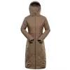 Dámský zimní kabát ALPINE PRO STAWA SEPIA TINT