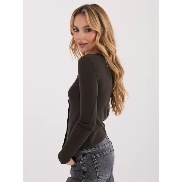  Dámské triko FACTORY PRICE WT-BZ-A1148.82 DARK BROWN 