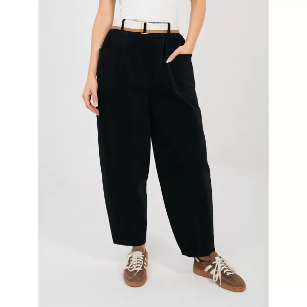  Dámské kalhoty RUE PARIS IT-SP-FL9665.14 BLACK 