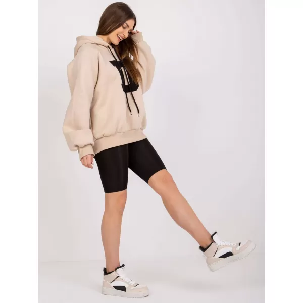  Dámská mikina EX MODA EM-BL-651/D.29X BEIGE 