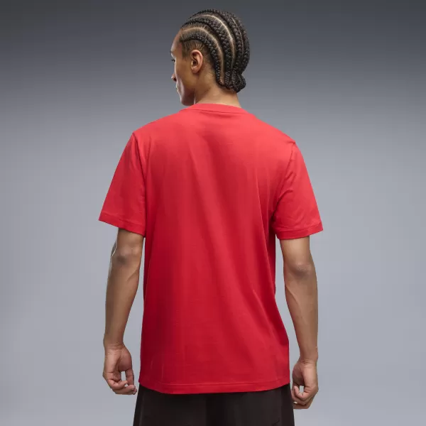  Pánské triko PUMA GRAPHICS BOX TEE 69436611 FOR ALL TIME RED 