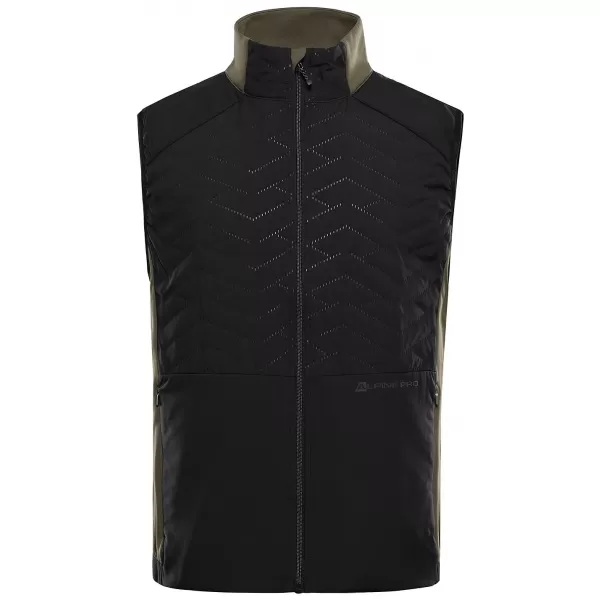  Pánská lehká vesta ALPINE PRO BERF 3 BLACK 