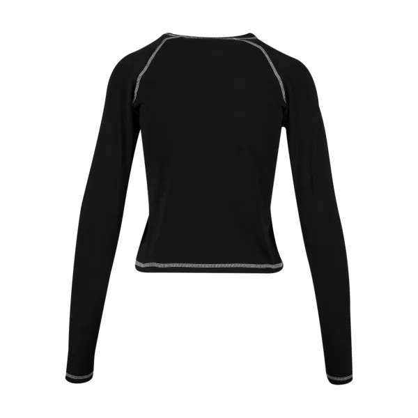  Dámské triko URBAN CLASSICS TB7730 BLACK 
