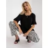 Dámská halenka OCH BELLA TW-BZ-BI-90013.27X NOIRE