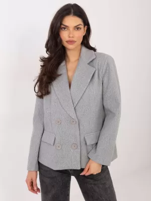 Dámská bunda RUE PARIS IT-KR-FL9559.02P GRAY