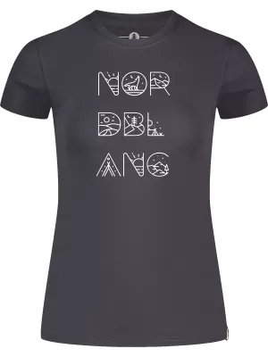 Dámské triko NORDBLANC RESCUE NBSLT8178 ŠEDÁ