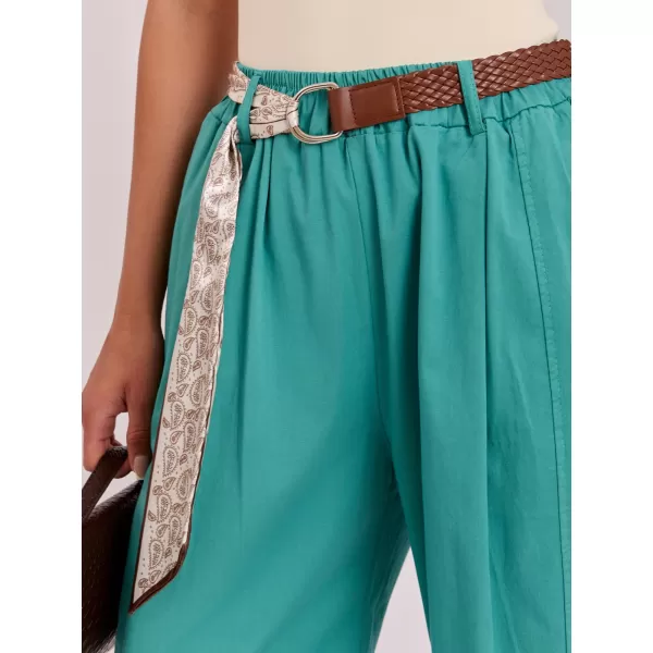  Dámské kalhoty ITALY MODA IT-SP-FL9967SPL.75 TURQUOISE 
