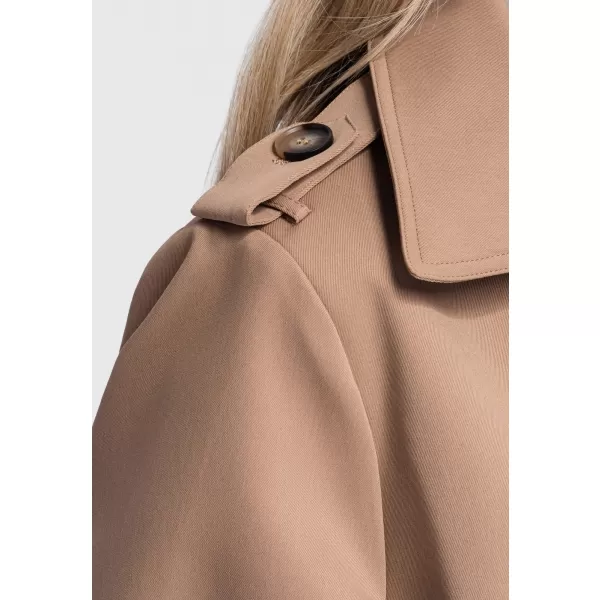  Dámský kabát OMBRE OW-CT-E0003 BEIGE 