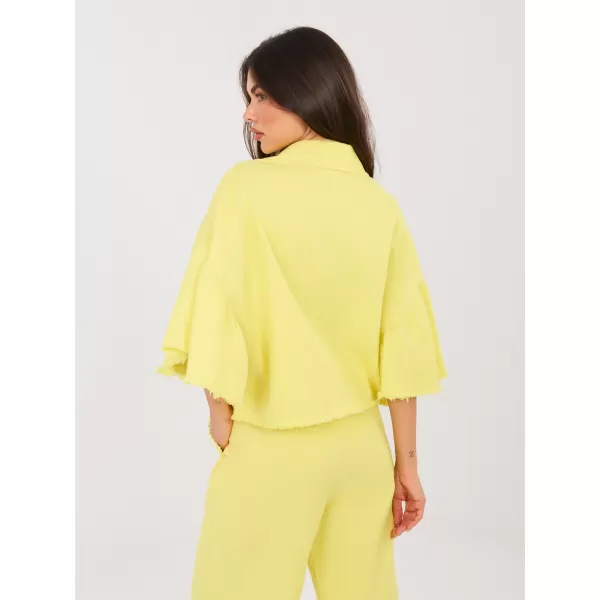  Dámská bunda RUE PARIS IT-KR-FL9998.85 BRIGHT YELLOW 