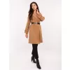 Dámský kabát RUE PARIS IT-PL-FL5712.84 CAMEL