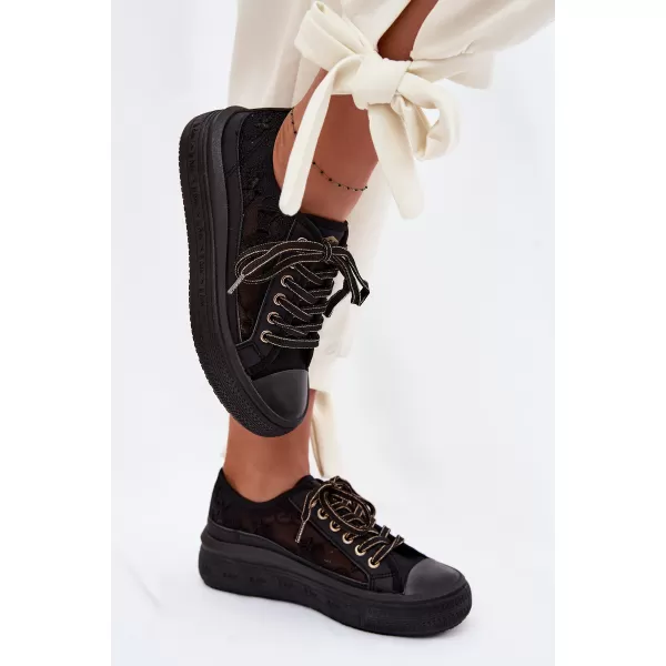  Dámské tenisky LEE COOPER LCW-26-44-4479 BLACK 