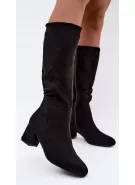 Dámské kozačky S.BARSKI HY62-8131 BLACK