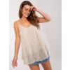 Dámský top OCH BELLA TW-TP-BI-2095.23X BEIGE