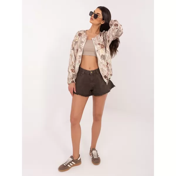  Dámská bunda ITALY MODA IT-KR-FL10357.15 BROWN 