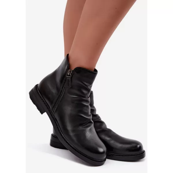  Dámské kotníkové boty VINCEZA 58683 BLACK 