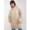 Dámská mikina EX MODA EM-BL-694.20X BEIGE