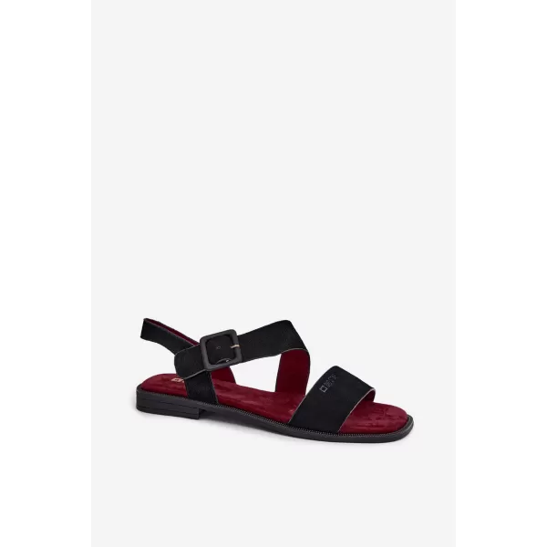  Dámské sandály BIG STAR SHOES TT274490 BLACK 