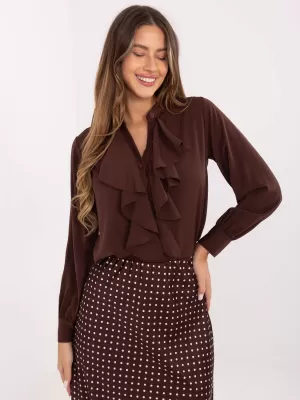 Dámská košile ITALY MODA MI-KS-3257.47 BROWN