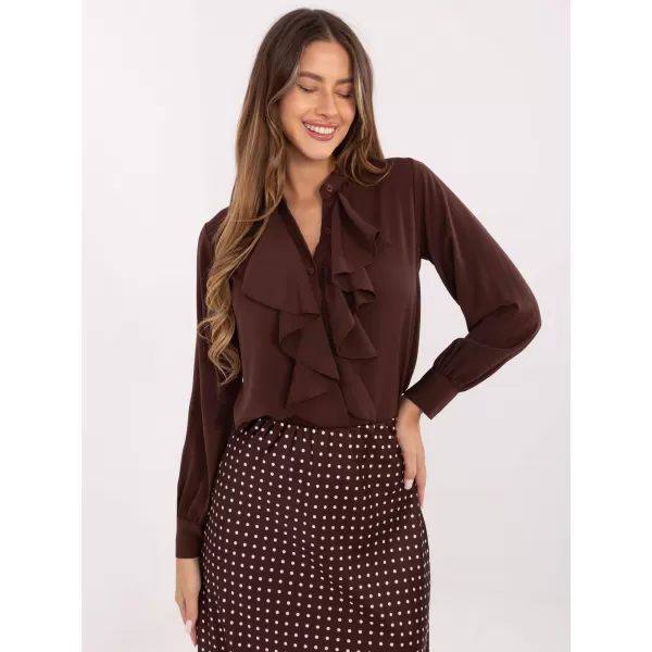  Dámská košile ITALY MODA MI-KS-3257.47 BROWN 