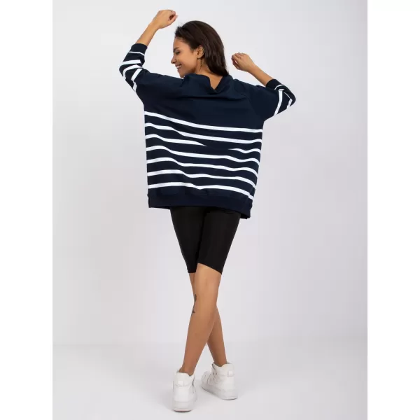  Dámská halenka RUE PARIS RV-BZ-7556.68 NAVY 