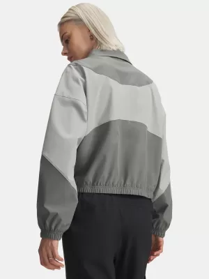 Dámská bunda UNDER ARMOUR RIVAL WOVEN JACKET 1389631-709 WHITE