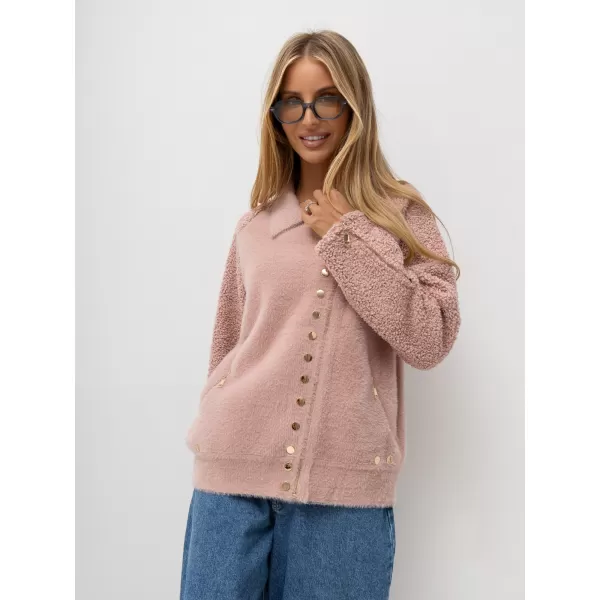  Dámská bunda FACTORY PRICE MBM-KR-4201.98P BRIGHT PINK 